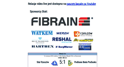 Desktop Screenshot of live.stalrzeszow.pl